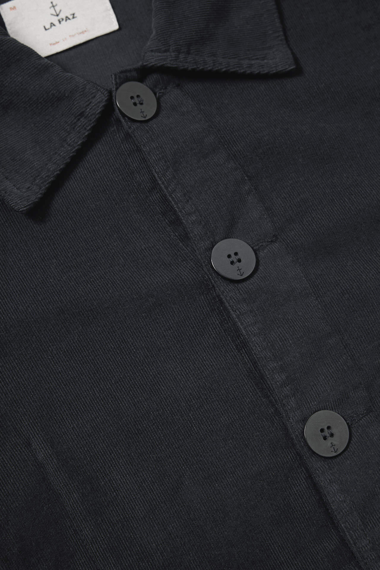 Dark Gray Corduroy Chore Coat