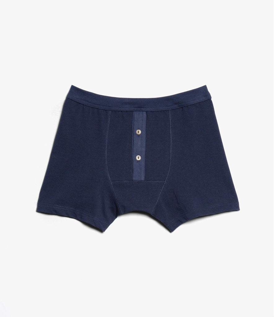 255 Loopwheeled Button Briefs