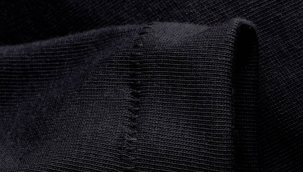 215 Loopwheeled T-Shirt - Black
