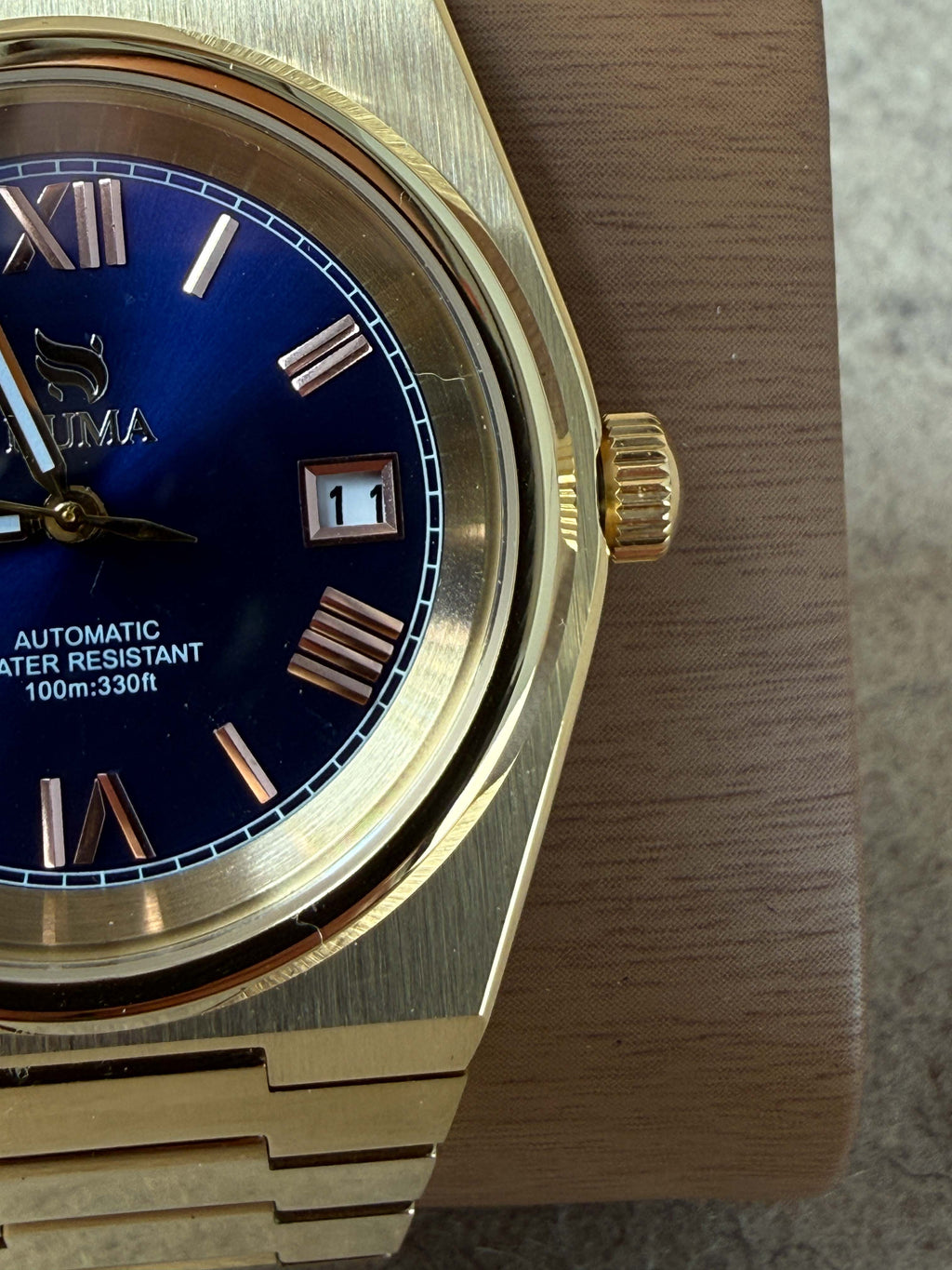 Elegant NUMA Ruah Regalis watch with a sleek design, featuring a round dial and stylish strap, perfect for accessories.