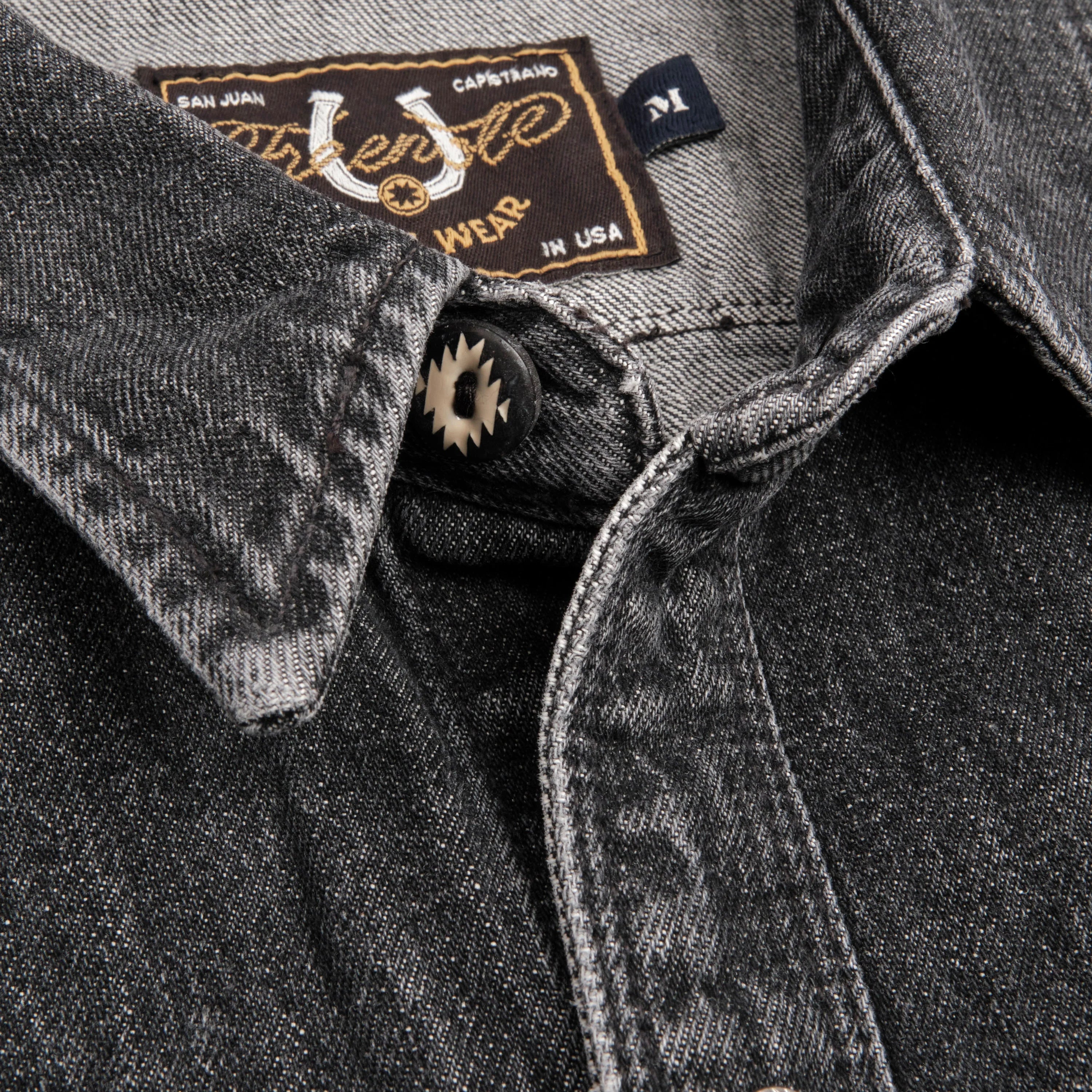Modern Western Stone Washed Denim - Black