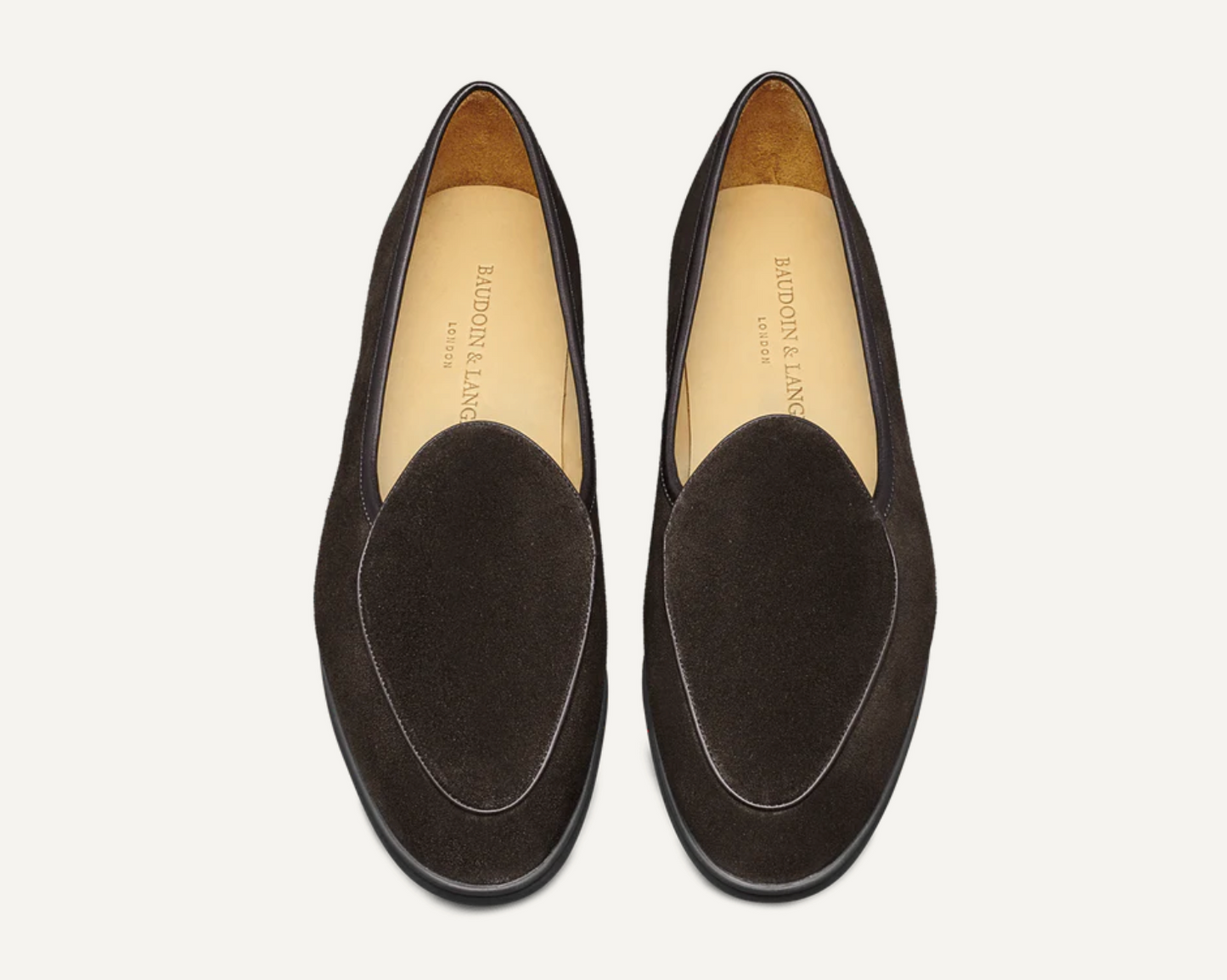 Stride Loafers - Dark Brown Suede