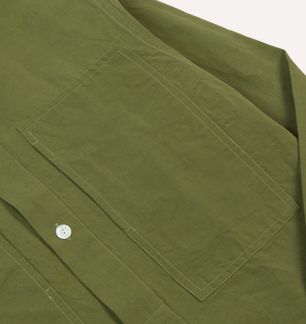 Map Pocket Popover - Olive