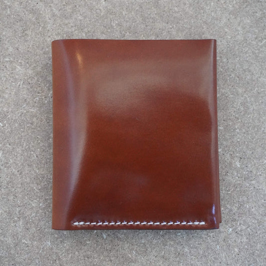 Wallet 3-3 - Amaretto Shell Cordovan