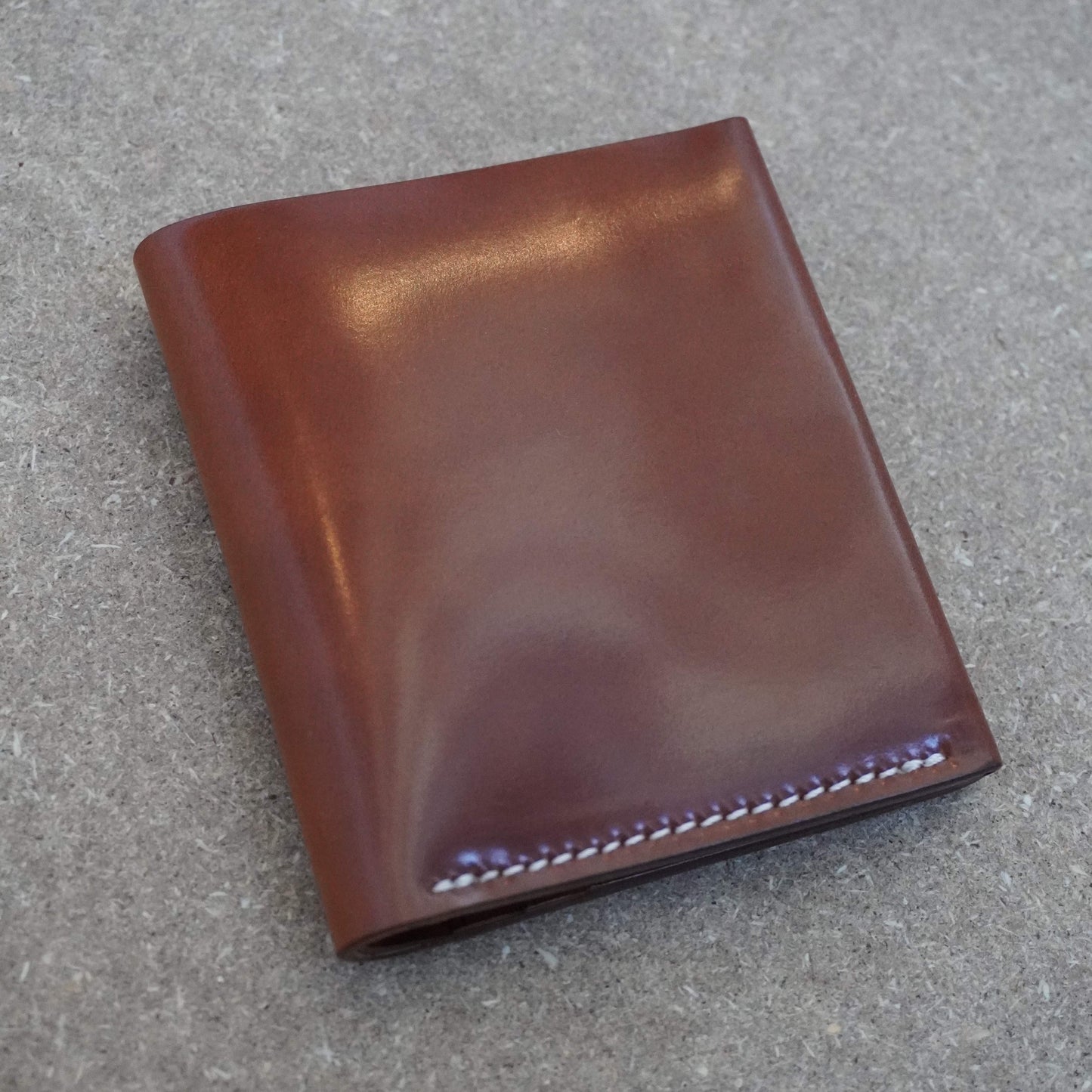 Wallet 3-3 - Amaretto Shell Cordovan