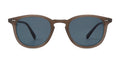 Garrett Leight Mr. Leight Cooper S sunglasses with truffle-gunmetal frames and blue opal lenses, accessory with stylish design.