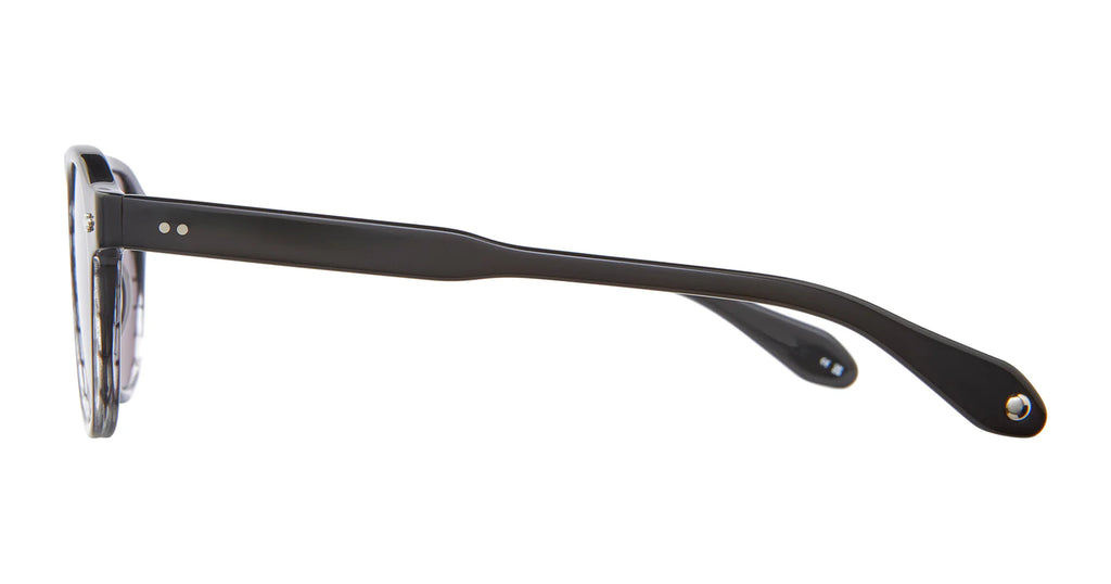 Garrett Leight Harding sunglasses with semi-flat grey quartz lenses and sleek frame, stylish accessories for sun protection.