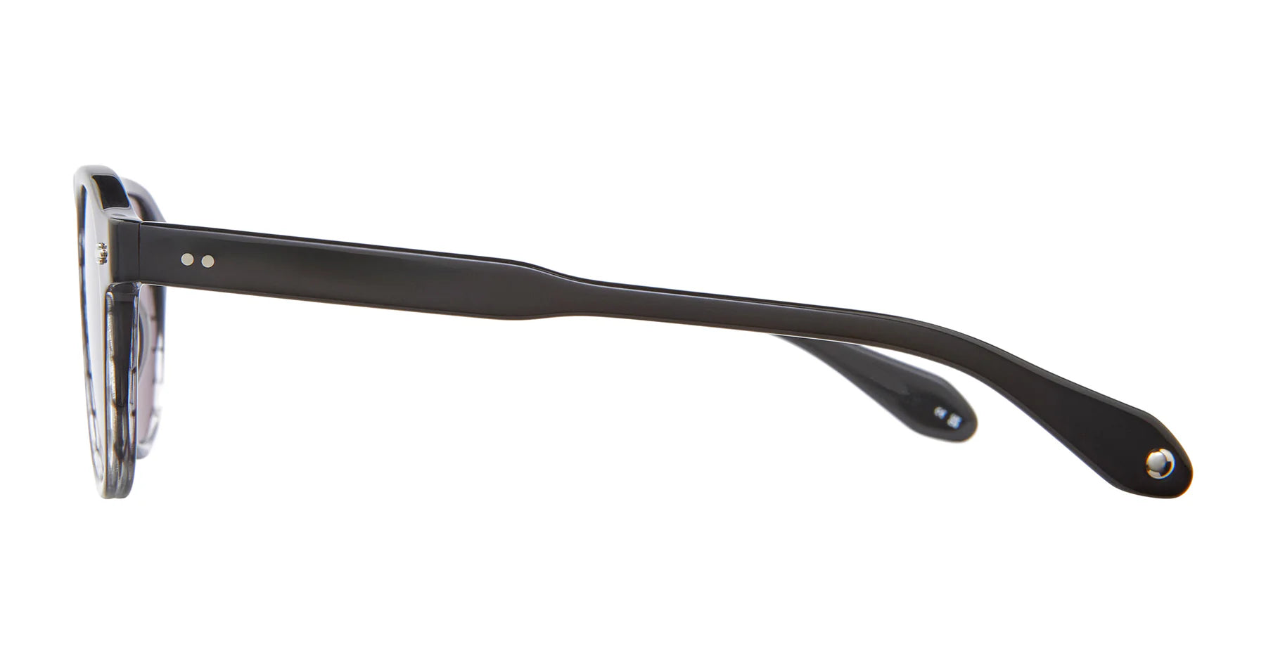 Garrett Leight Harding sunglasses with semi-flat grey quartz lenses and sleek frame, stylish accessories for sun protection.