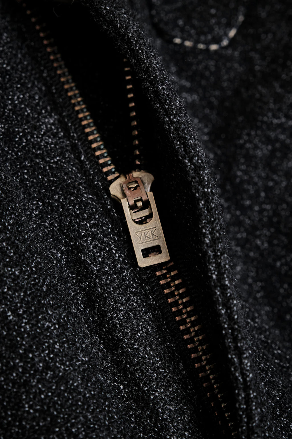 Duster Pant - Black Wool