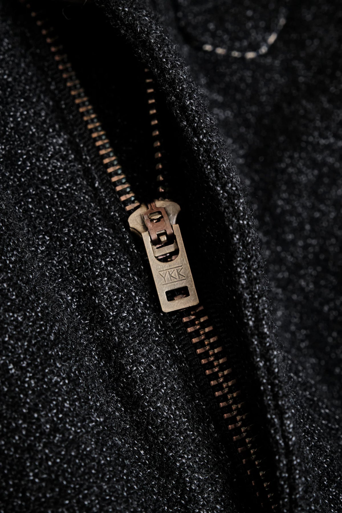 Duster Pant - Black Wool