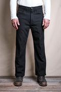 Duster Pant - Black Wool