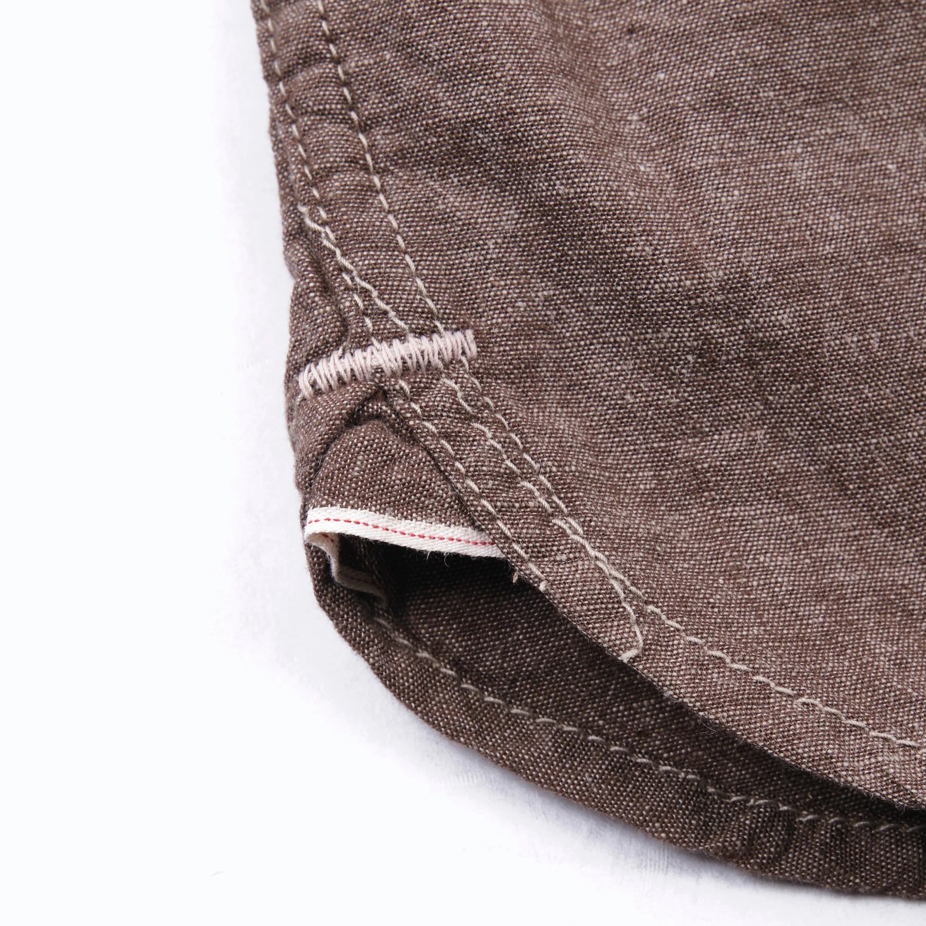 Freenote Calico Western shirt in dusty brown with button closure and Western-style design, casual clothing for men.