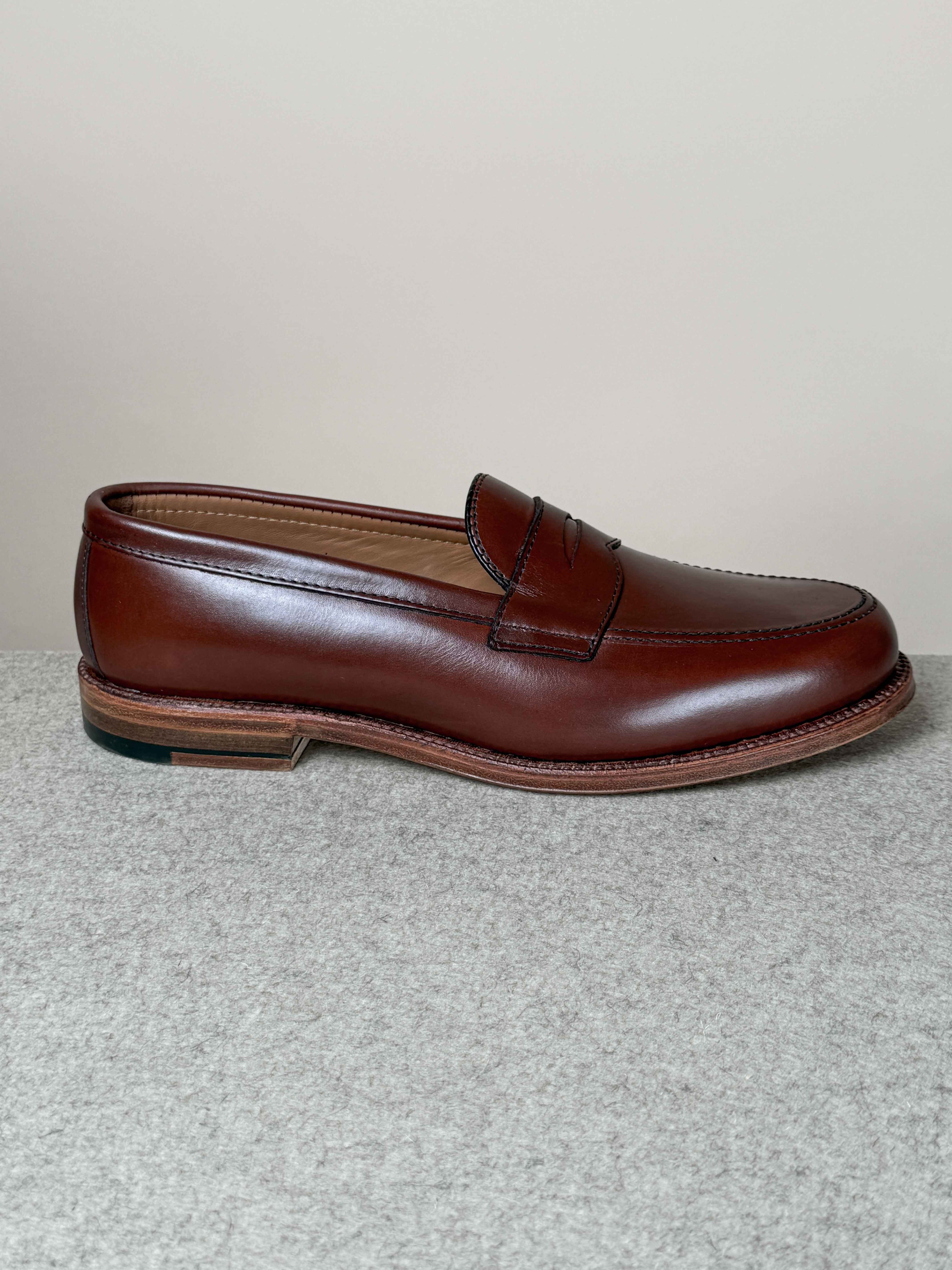 Leisure Penny Loafer - Walnut Michigan Calf