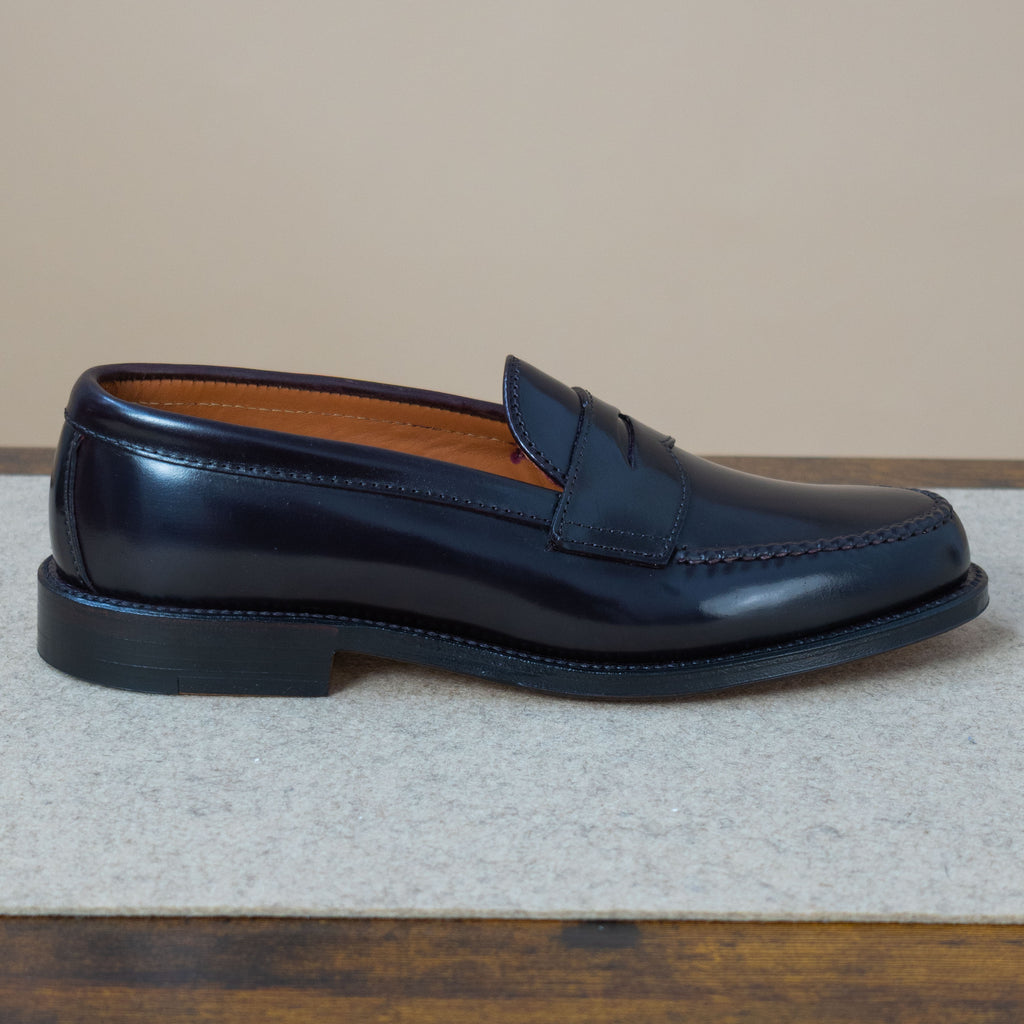 Leisure Handsewn Penny Loafer 986 - Color 8 Shell Cordovan