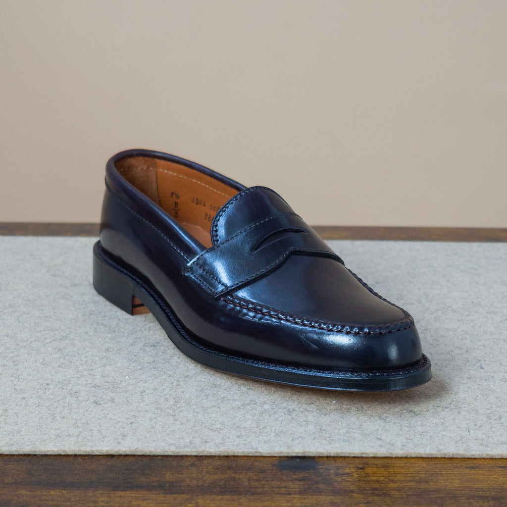 Leisure Handsewn Penny Loafer 986 - Color 8 Shell Cordovan