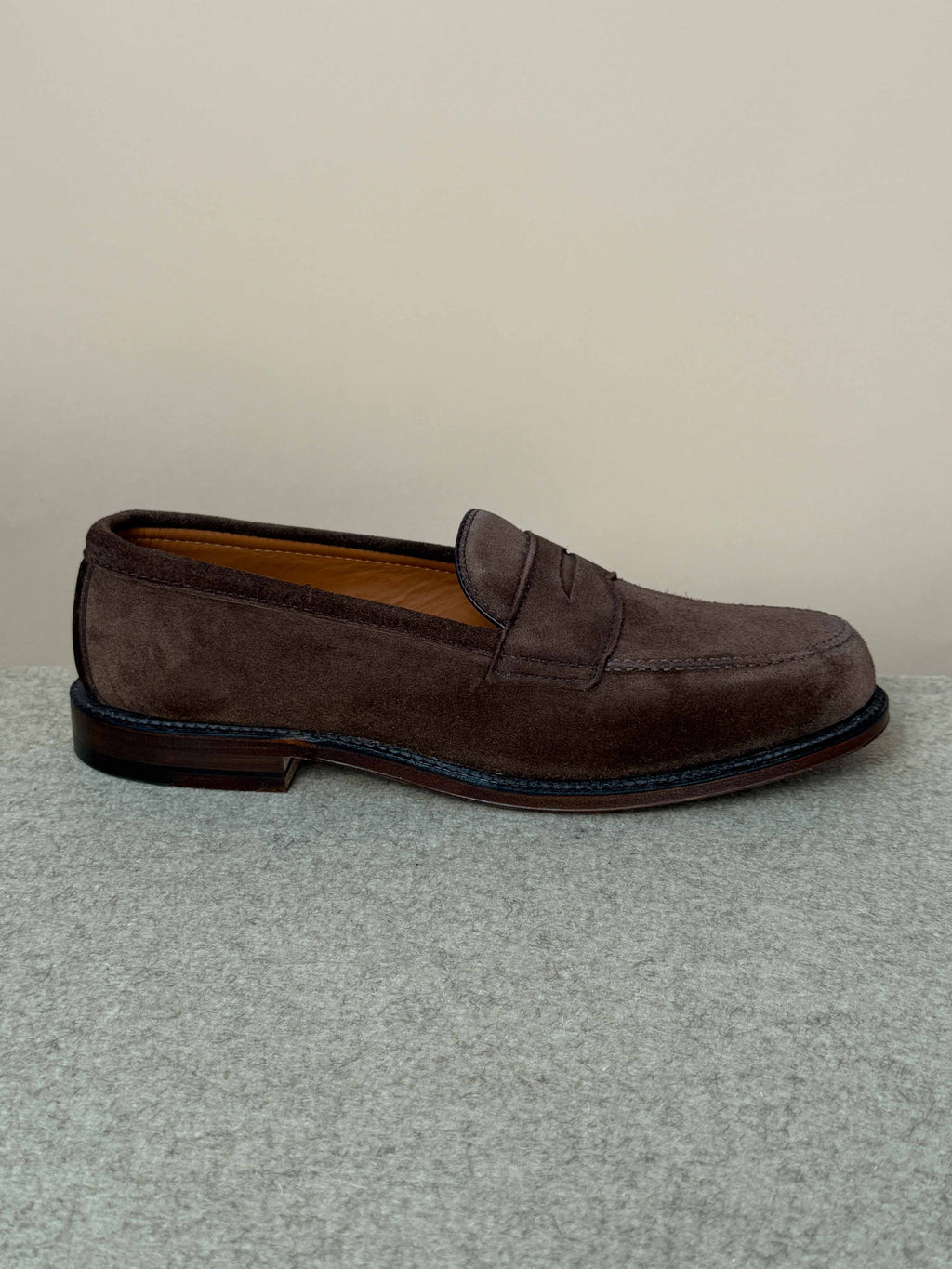 Leisure Penny Loafer - Humus Suede
