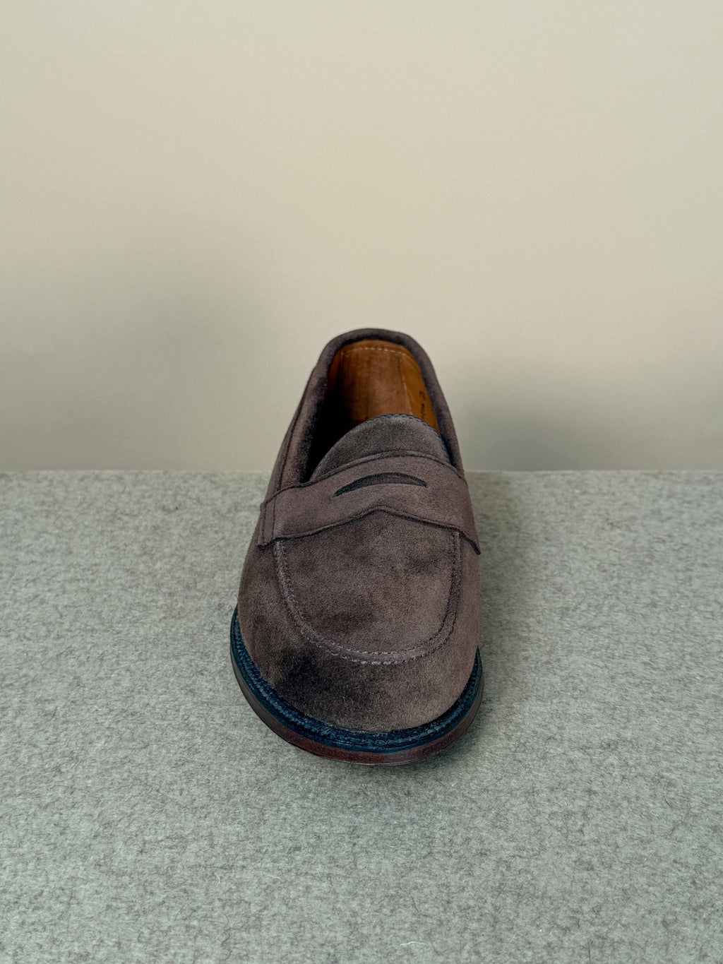 Leisure Penny Loafer - Humus Suede