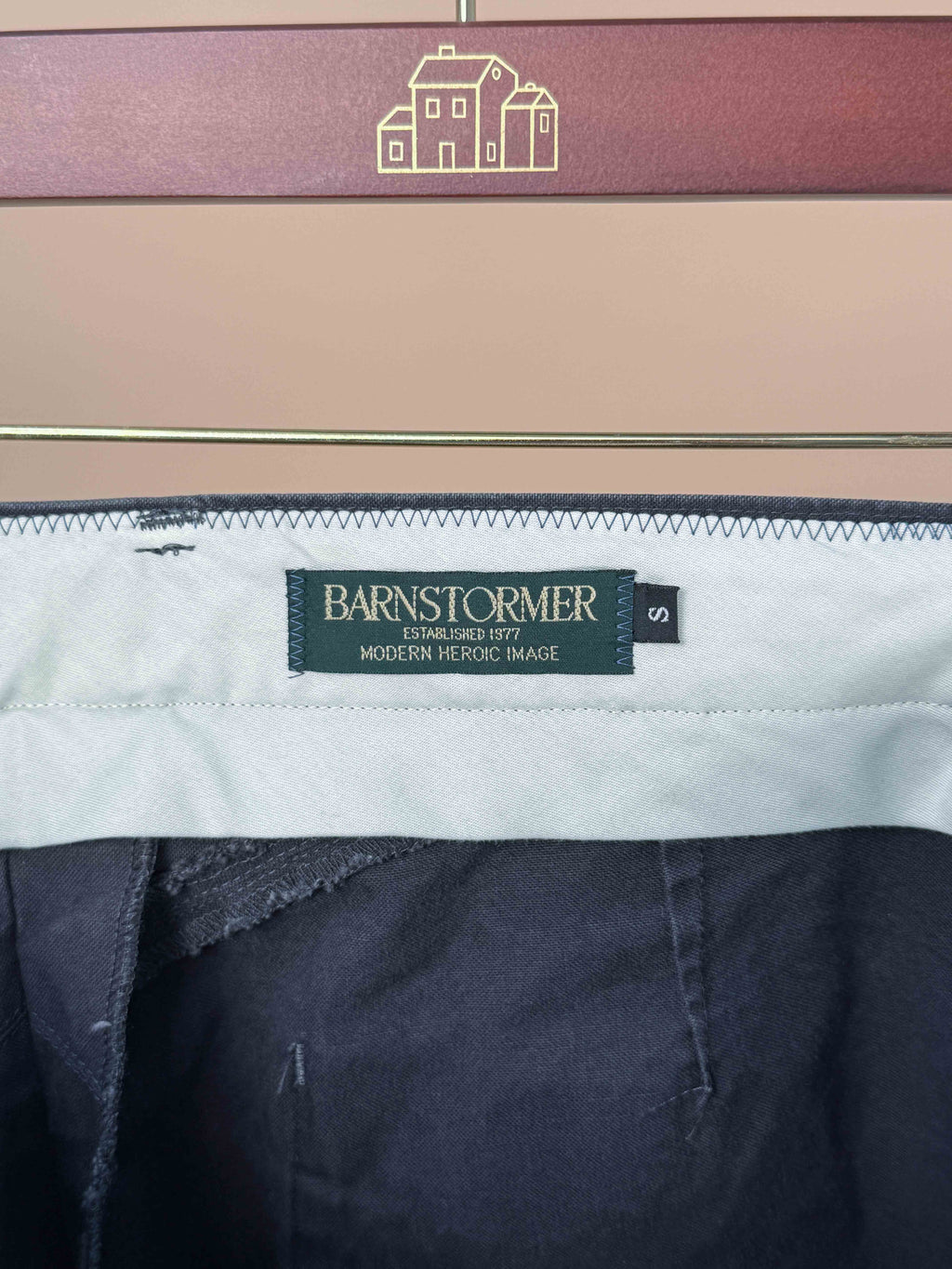 Washed Black Single Pleat French Work Chino - 1510P