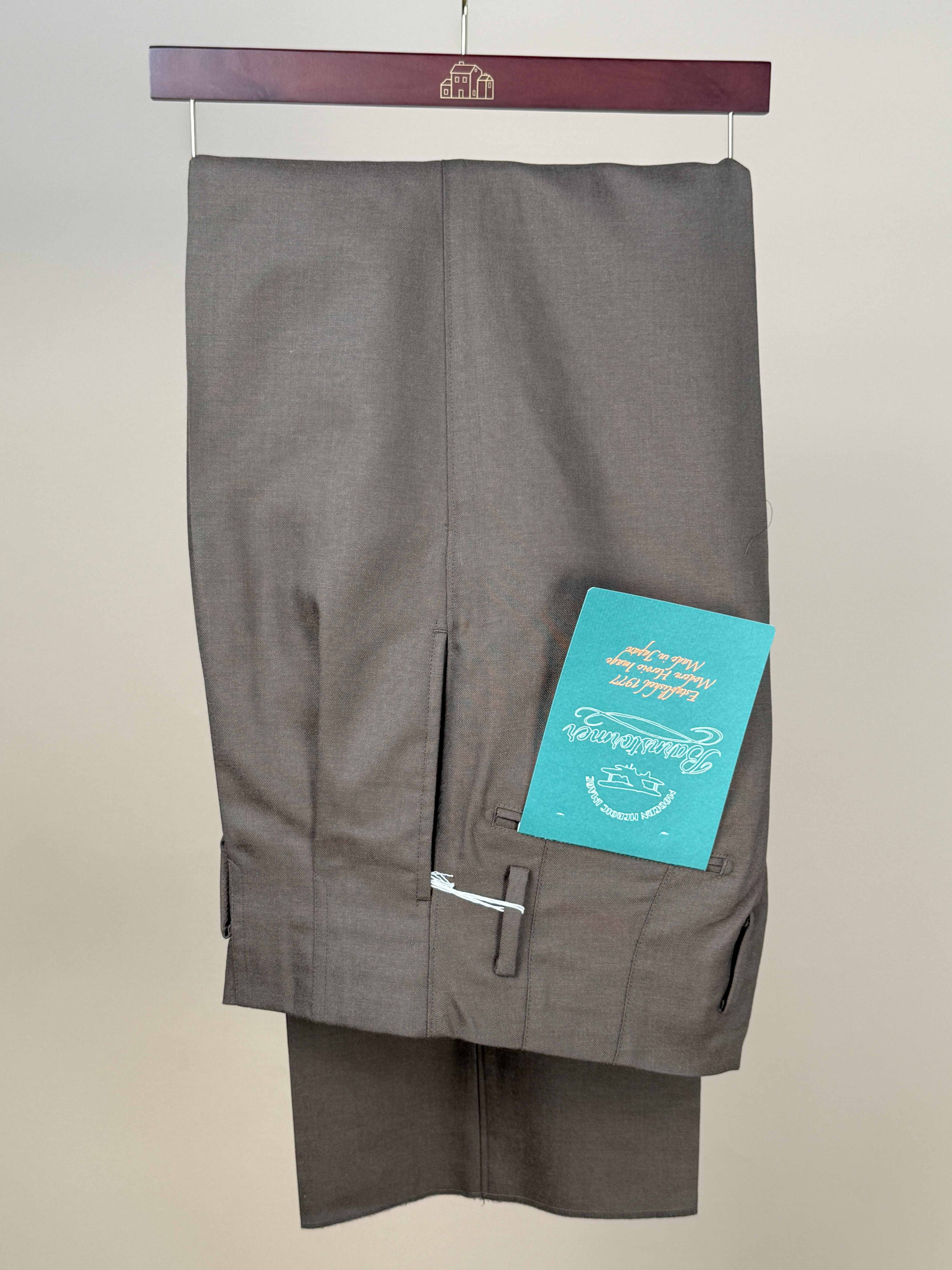 Wool Hollywood Trousers 1920 - Brown