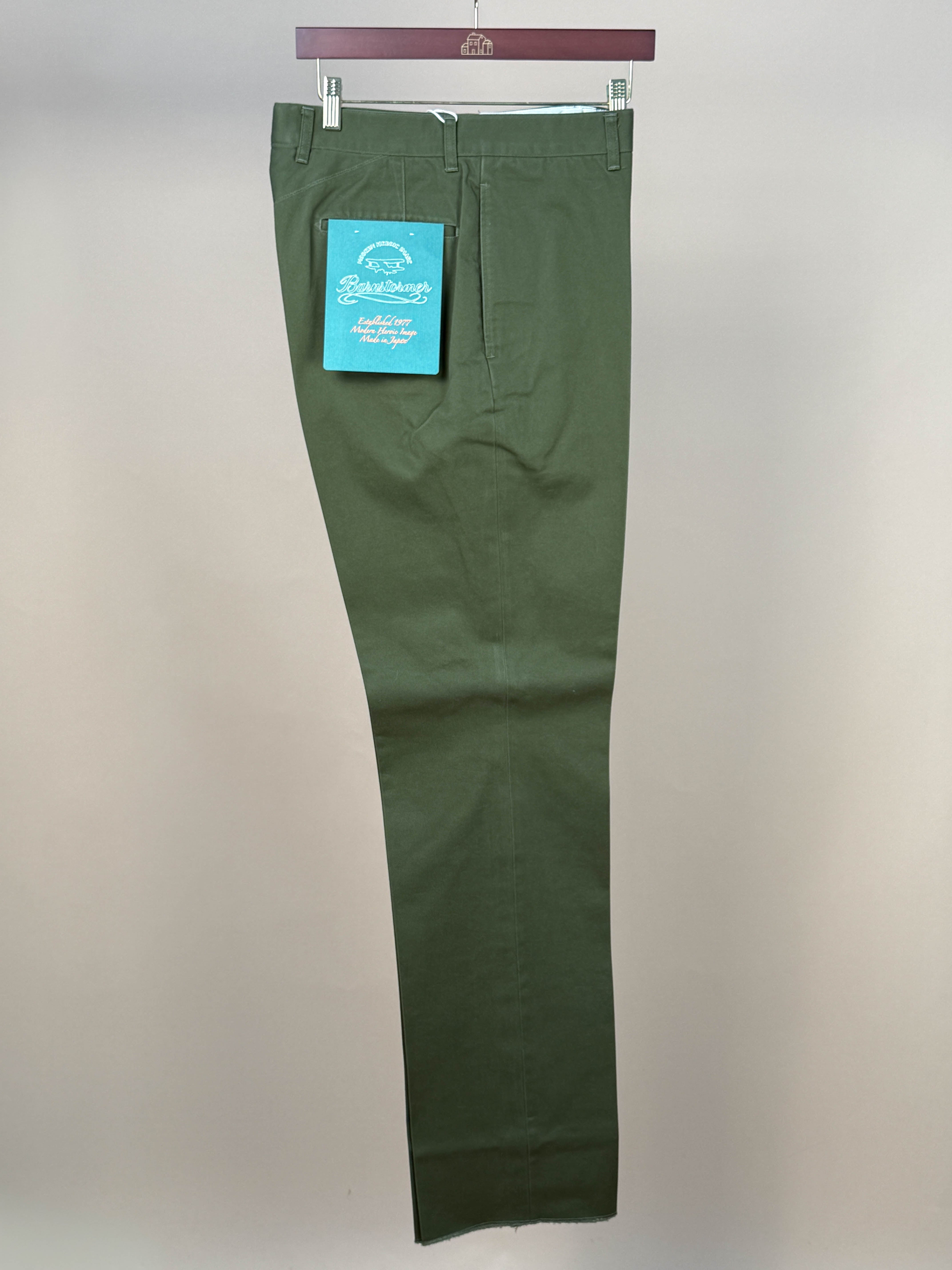 Barnstormer Washed Black Single Pleat French Work Chino - 1510P