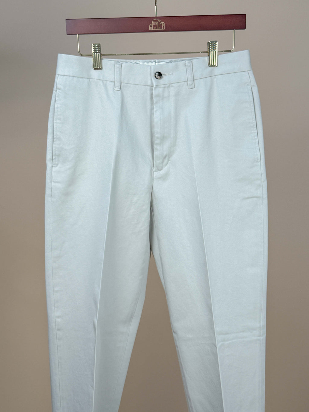 Stone Flat Front Chinos - 1952UC
