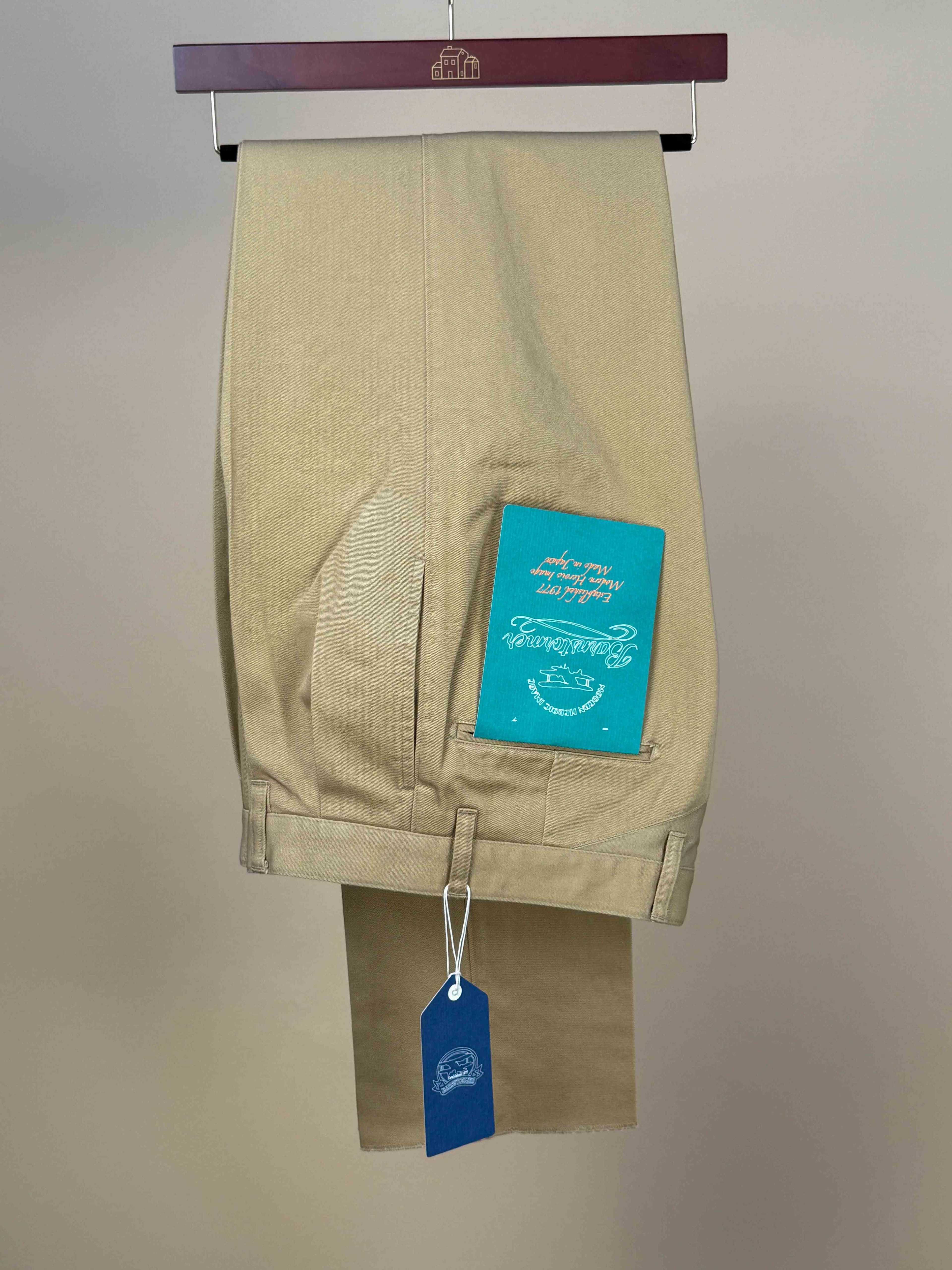 2 Pleat Chinos 1955UC - British Khaki