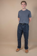 Navy 2 Pleat Chinos - 1955UC