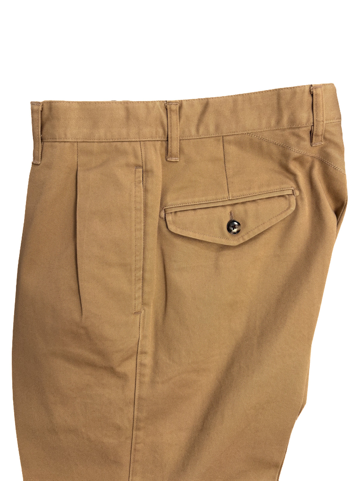 2 Pleat Chinos 1955UC - British Khaki