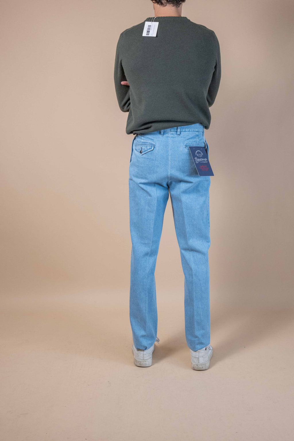 Bleached 2 Pleat Jeans - 1955DNM