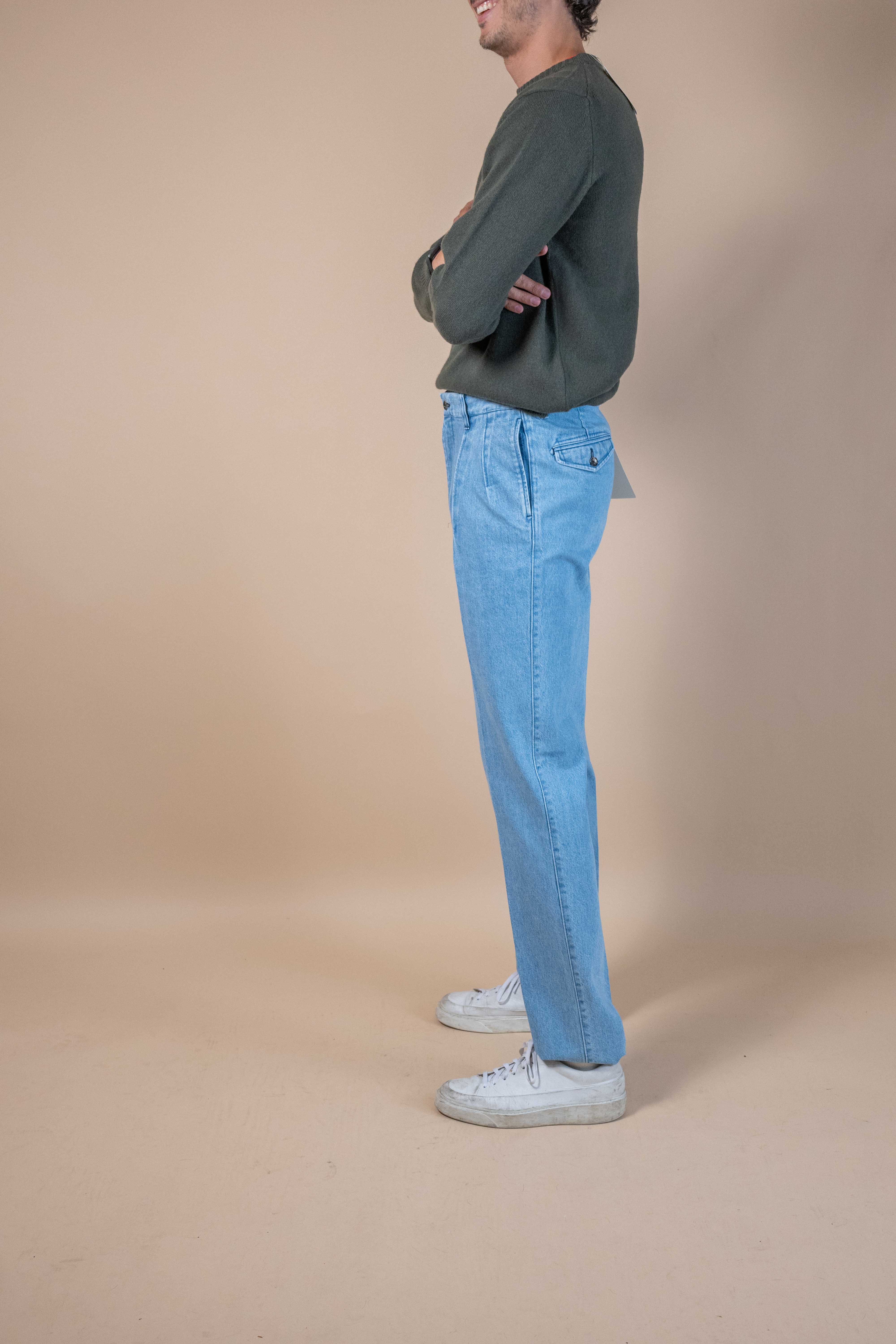 Barnstormer Bleached 2 Pleat Jeans - 1955DNM – Old House Provisions