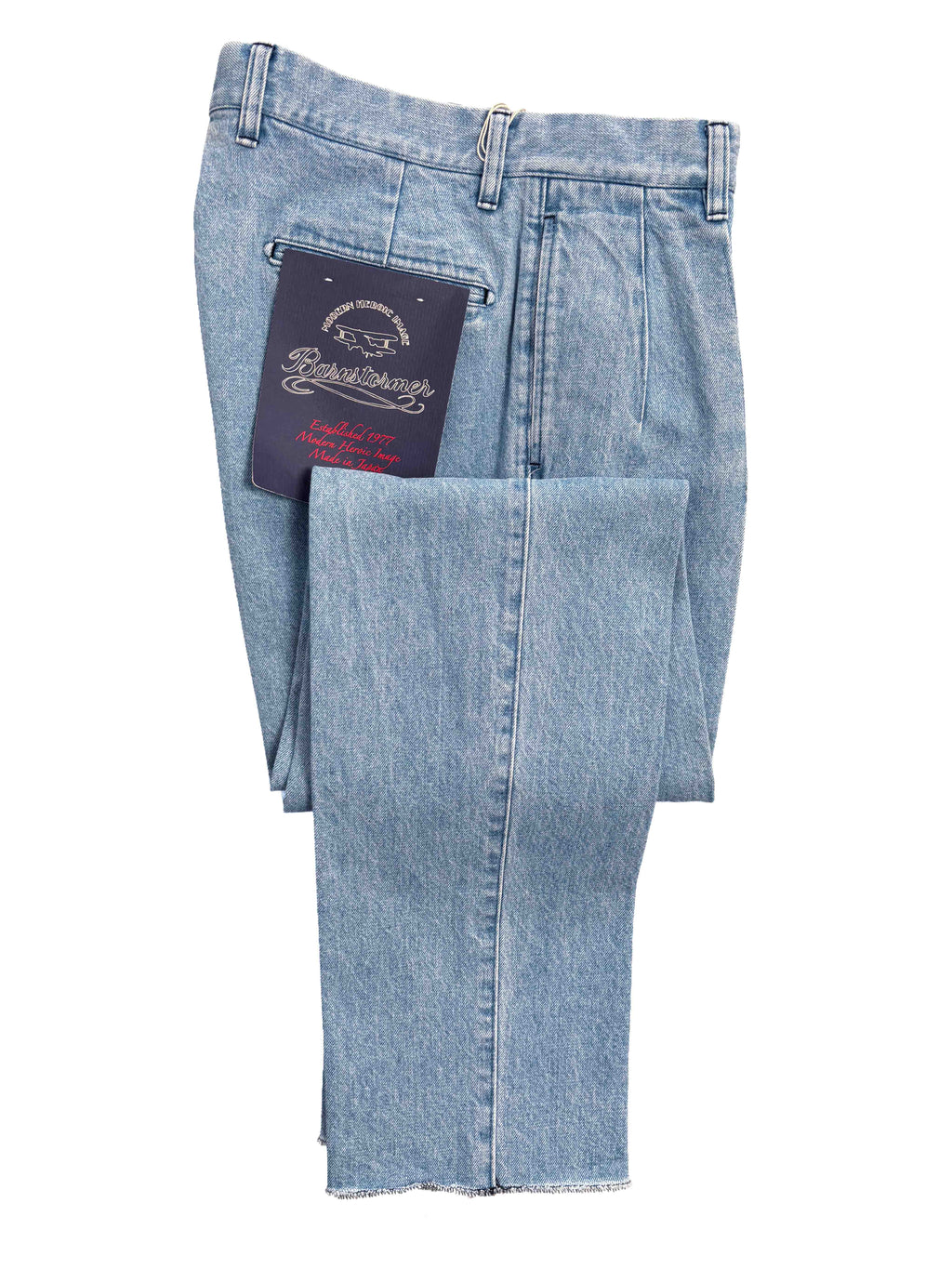 Bleached 2 Pleat Jeans - 1955DNM