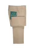 Khaki Flat Front Chinos - 1952UC