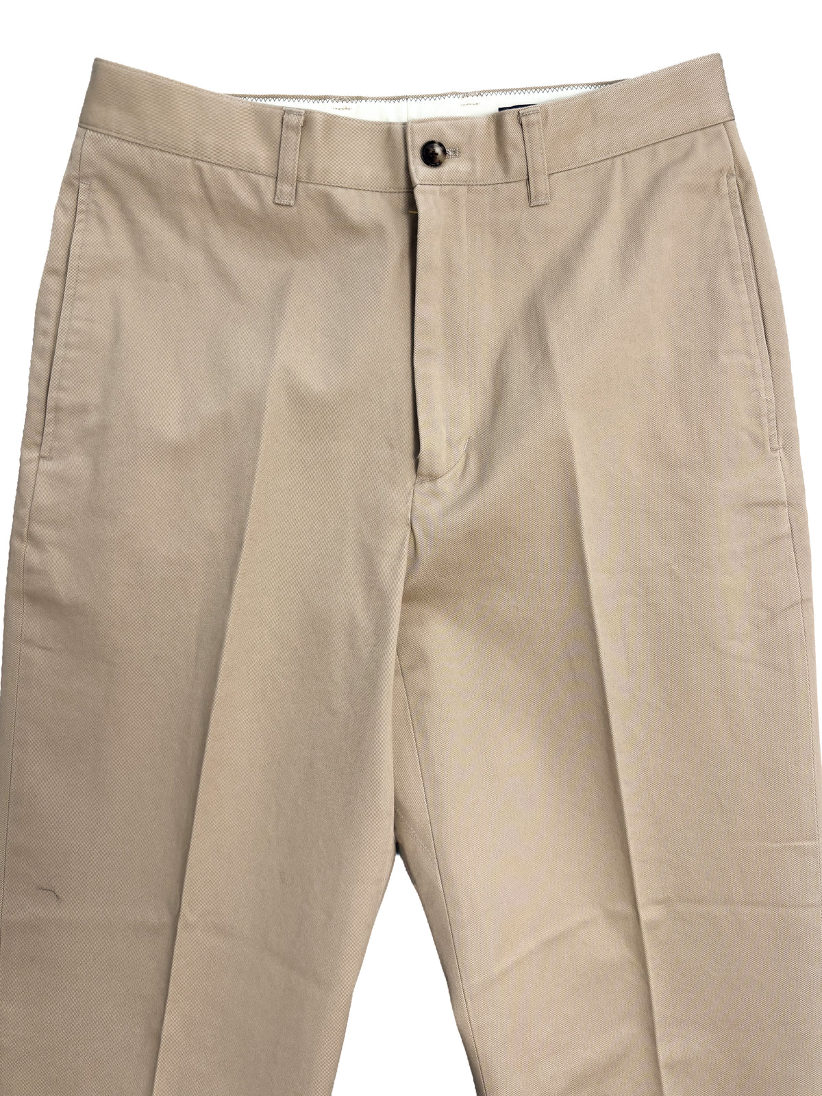Khaki Flat Front Chinos - 1952UC