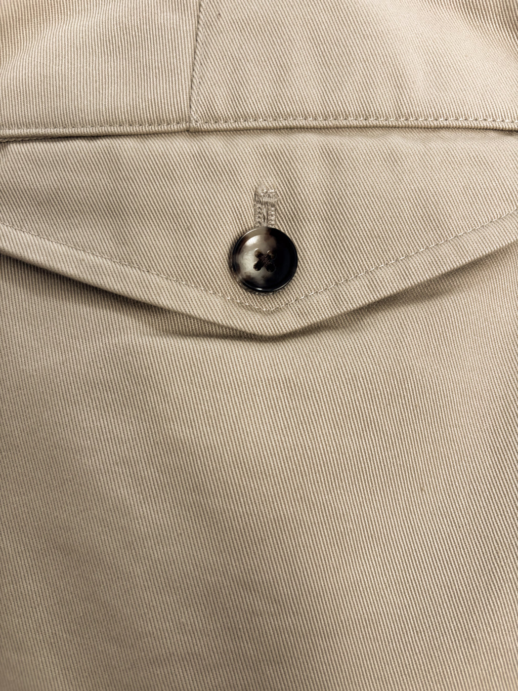 Khaki Flat Front Chinos - 1952UC