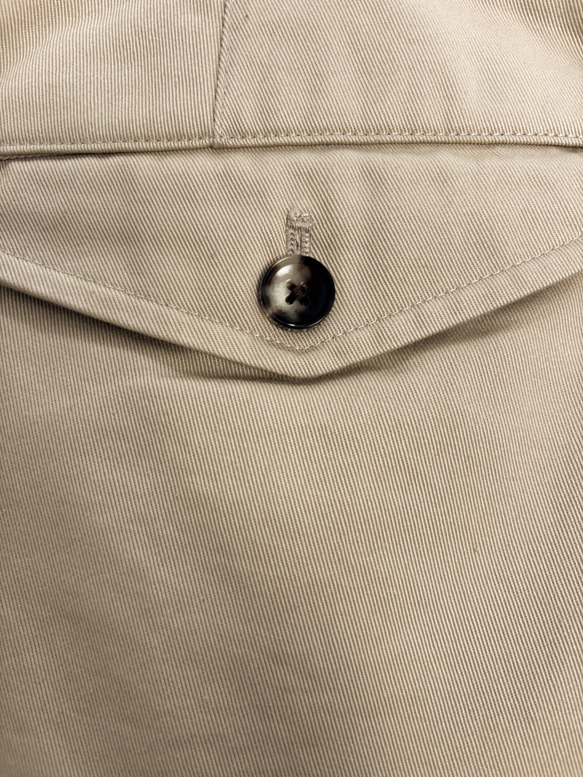 Khaki Flat Front Chinos - 1952UC