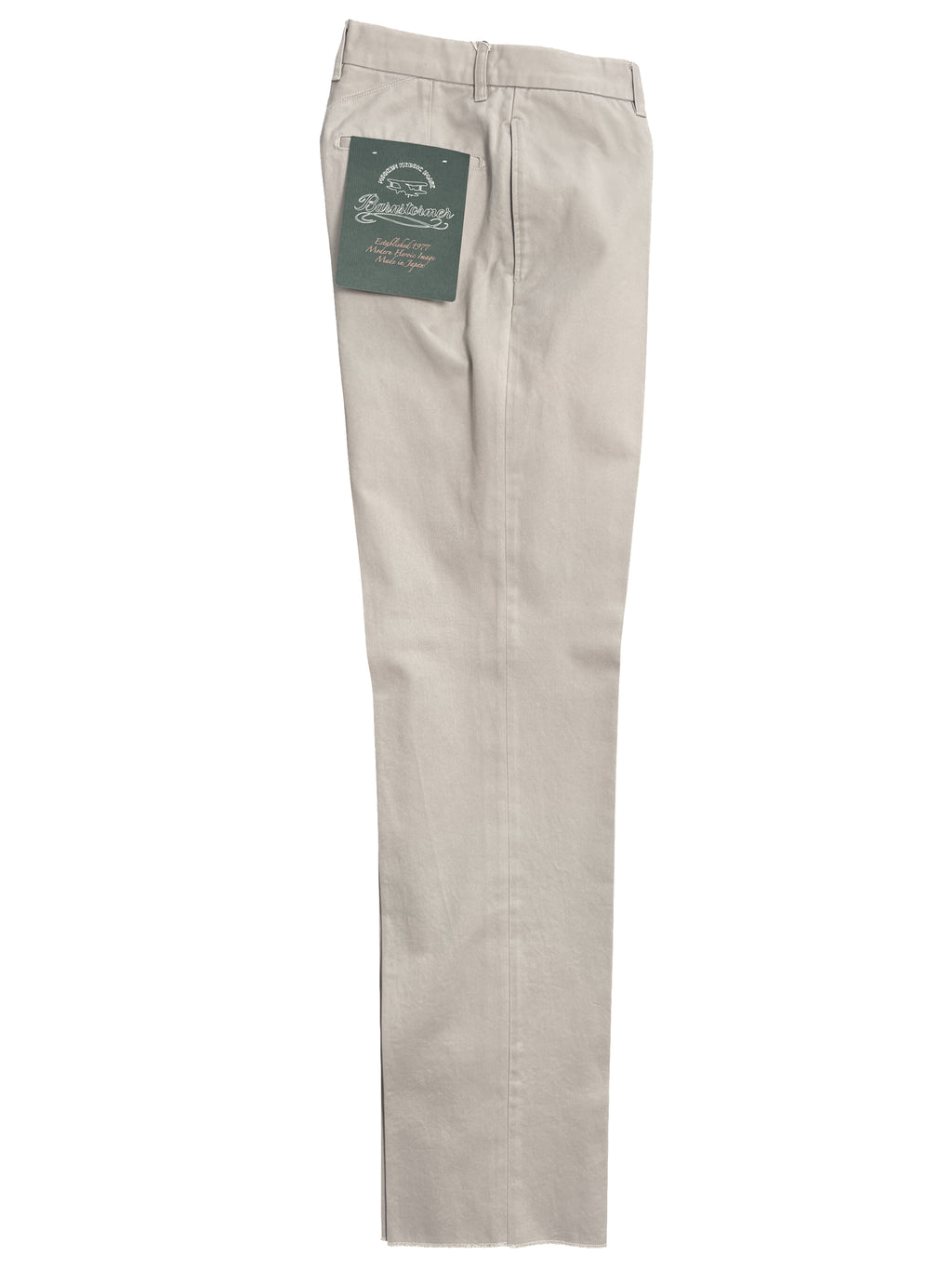 Stone Flat Front Chinos - 1952UC