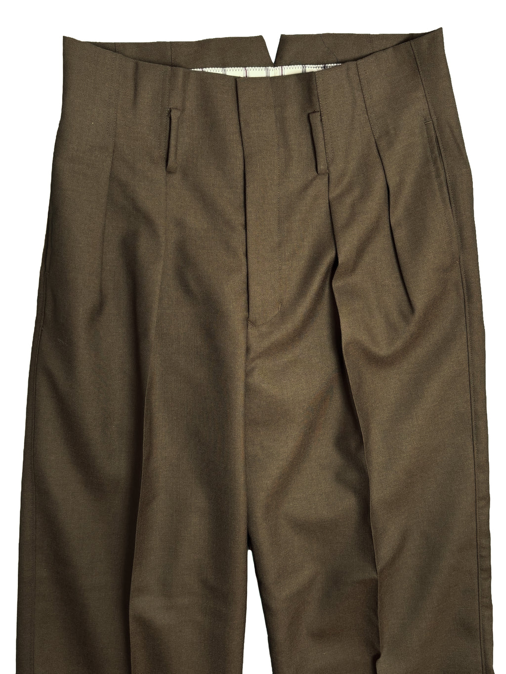 Wool Hollywood Trousers 1920 - Brown