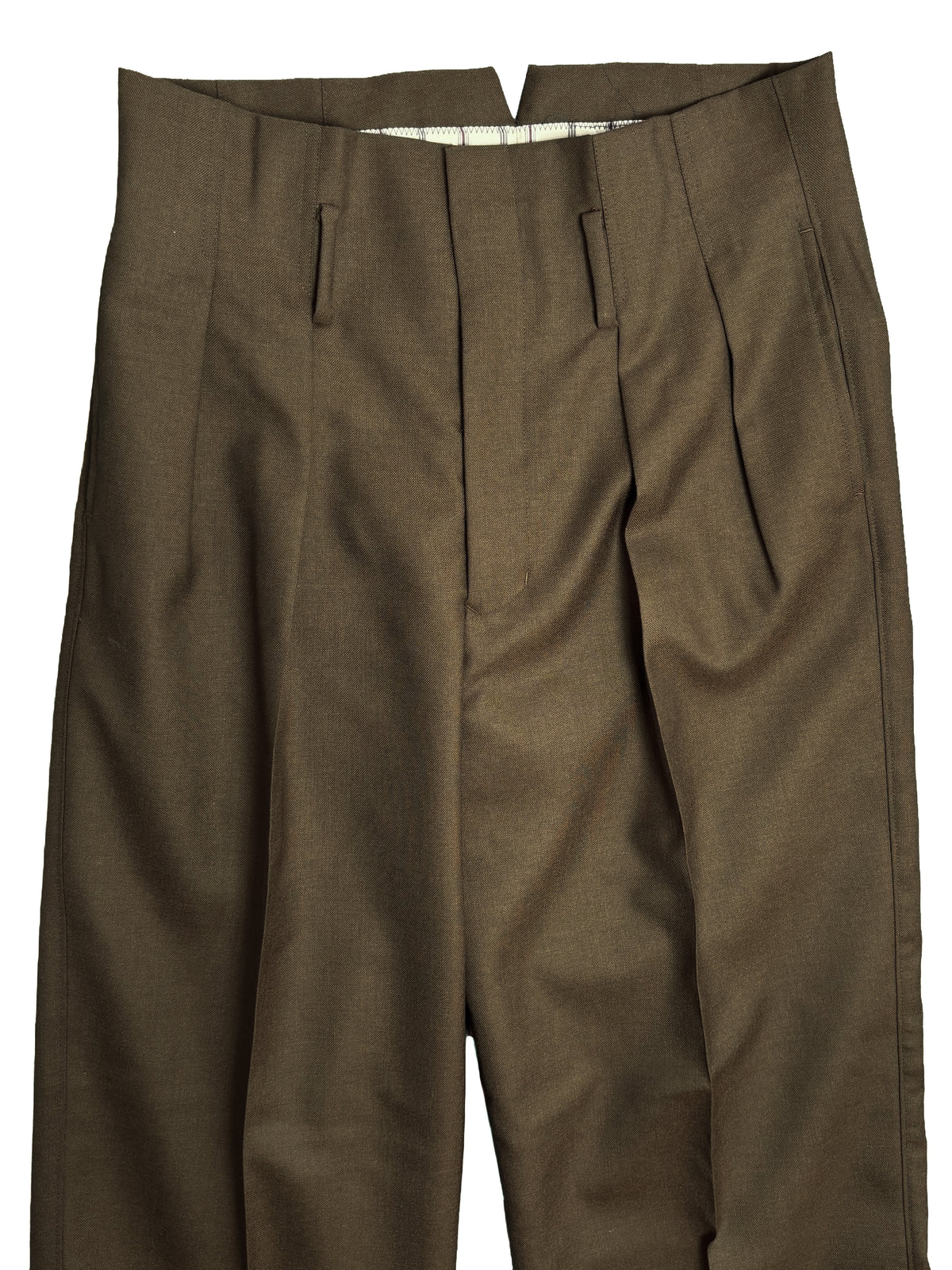 Wool Hollywood Trousers 1920 - Brown