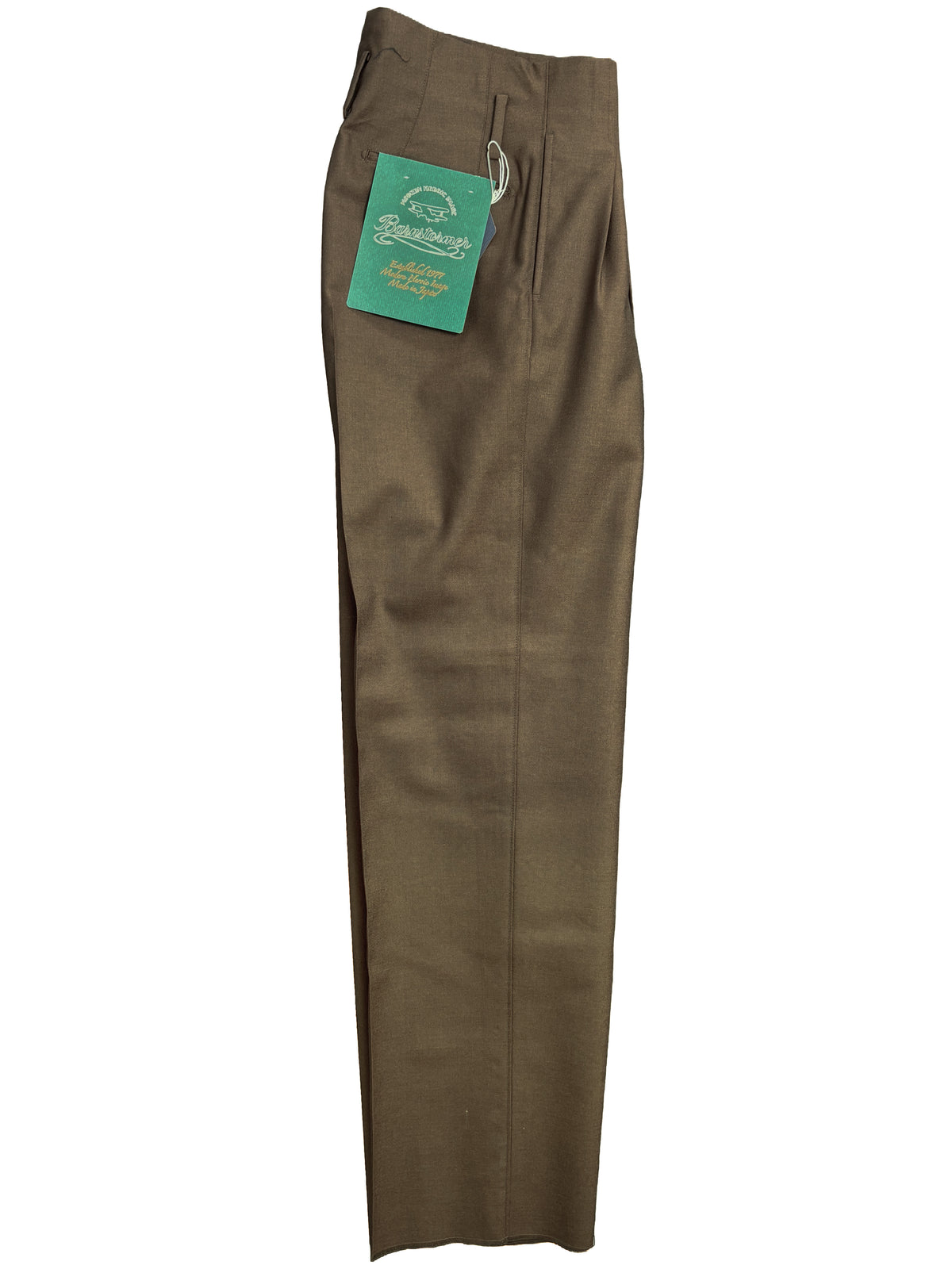 Wool Hollywood Trousers 1920 - Brown