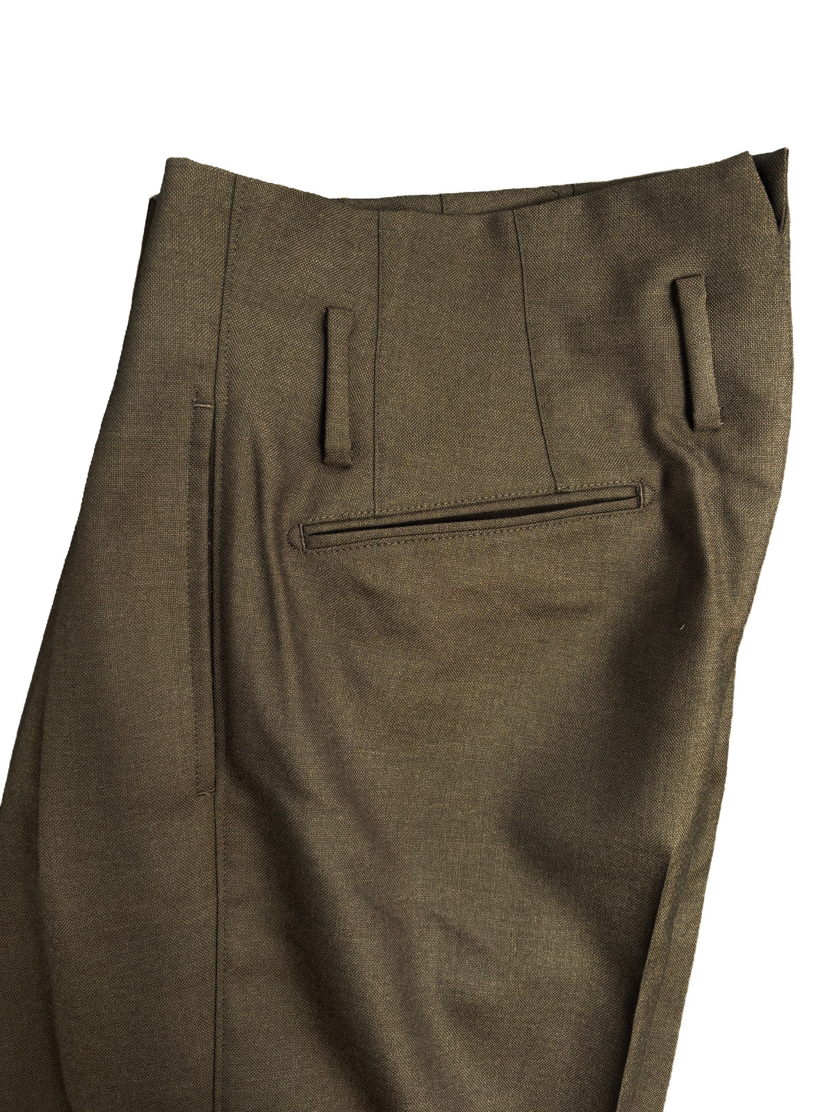 Wool Hollywood Trousers 1920 - Brown