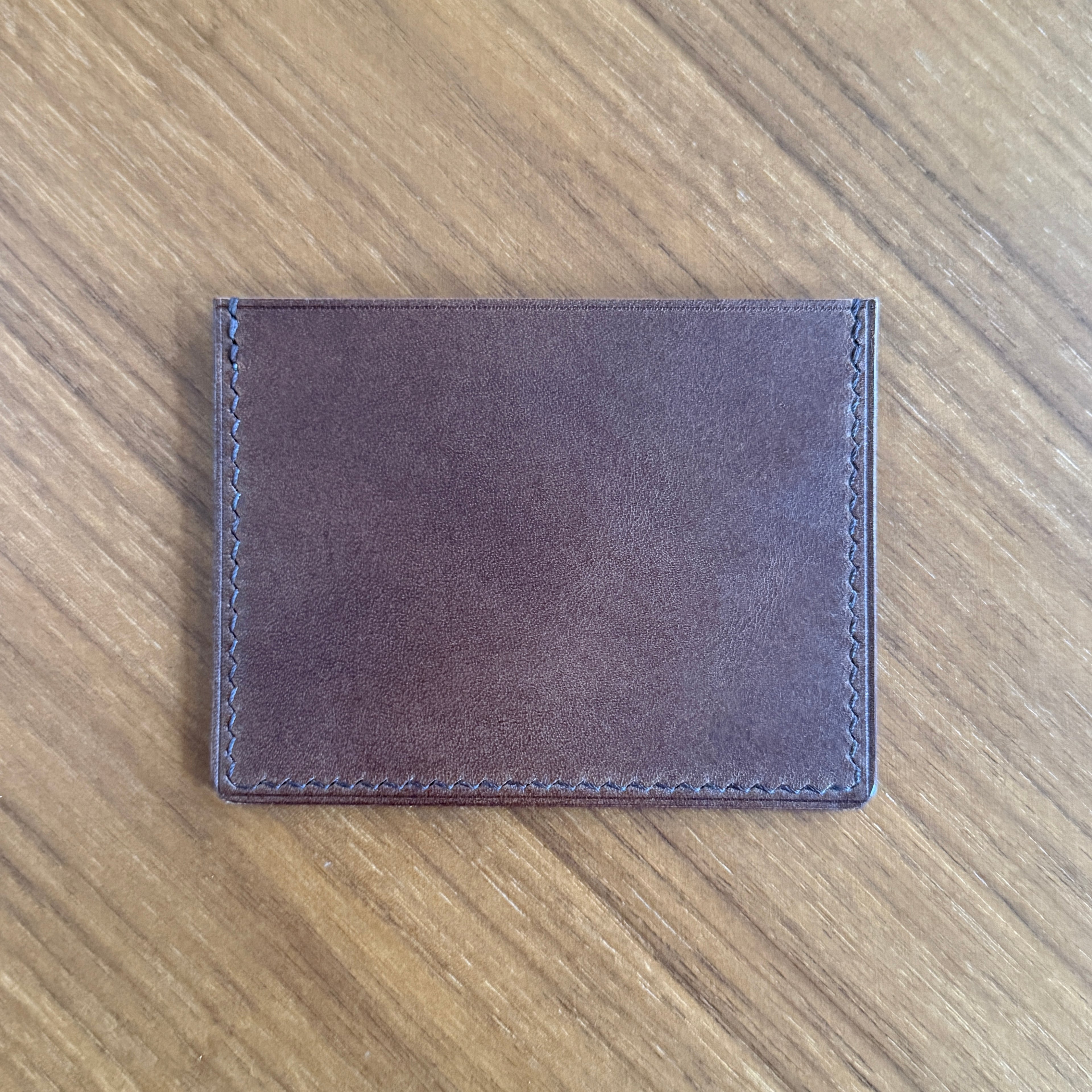 Cardholder - Blue/Mahogany