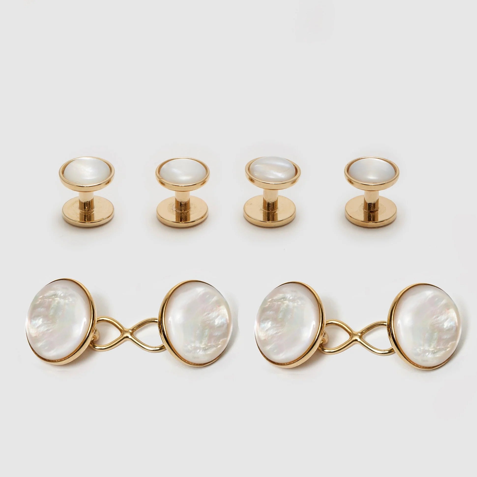 Capsule Dress Set - Gold/Mother of Pearl