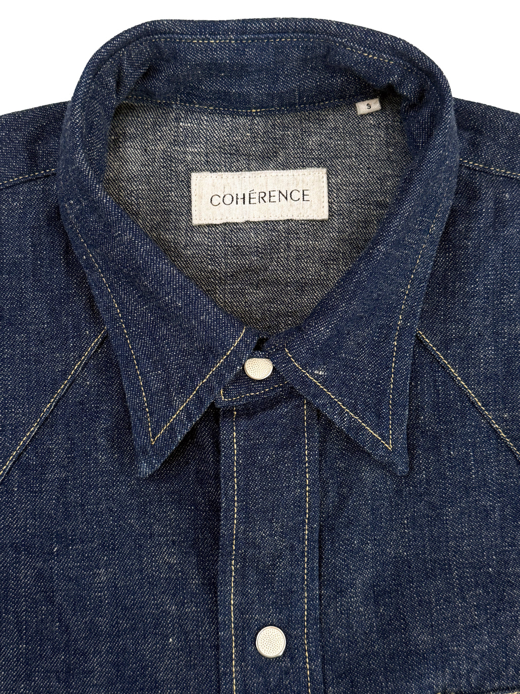 ABIQUIU Western Shirt - Indigo Selvedge Denim