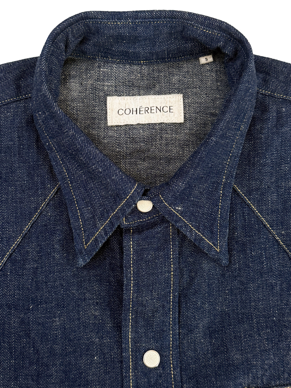 ABIQUIU Western Shirt - Indigo Selvedge Denim
