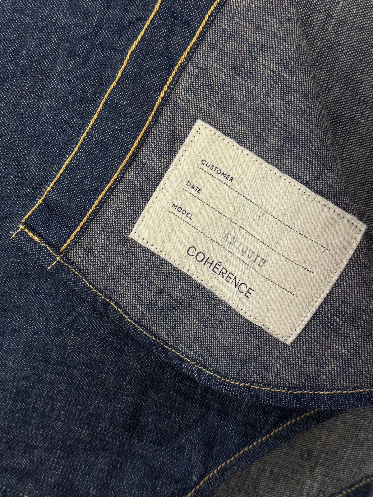 ABIQUIU Western Shirt - Indigo Selvedge Denim