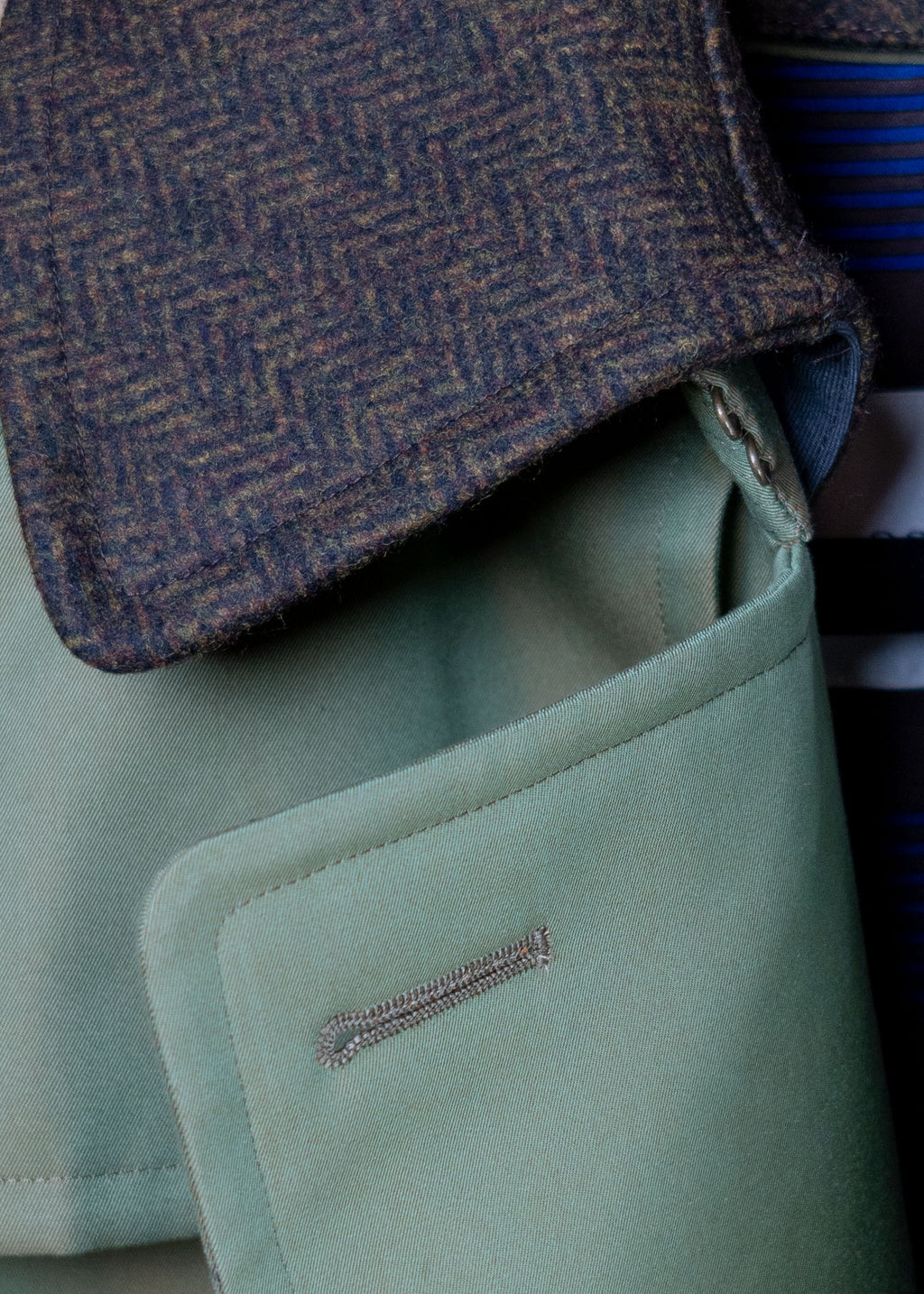 AL II Trench Coat - Green