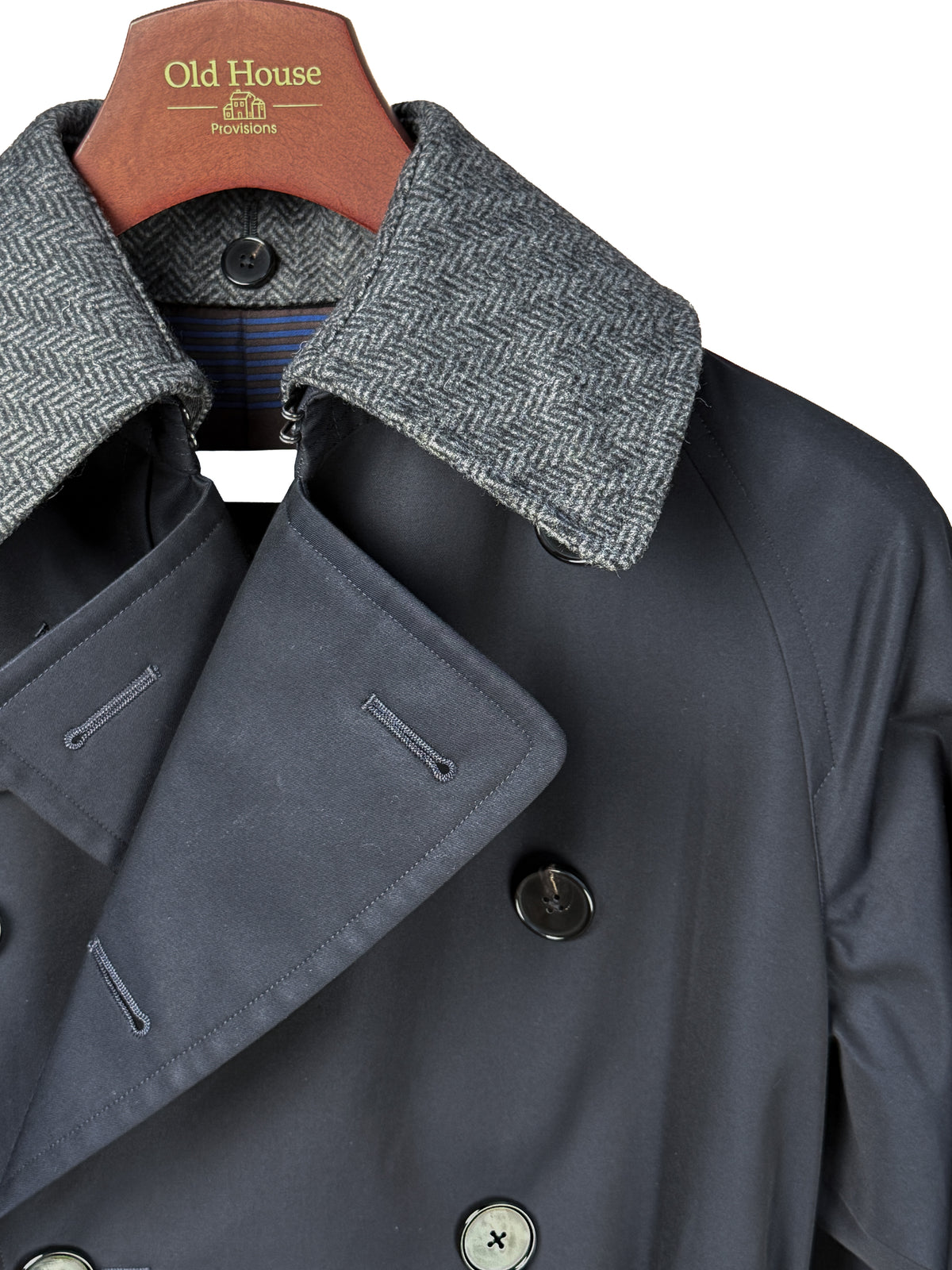 AL II Trench Coat - Navy