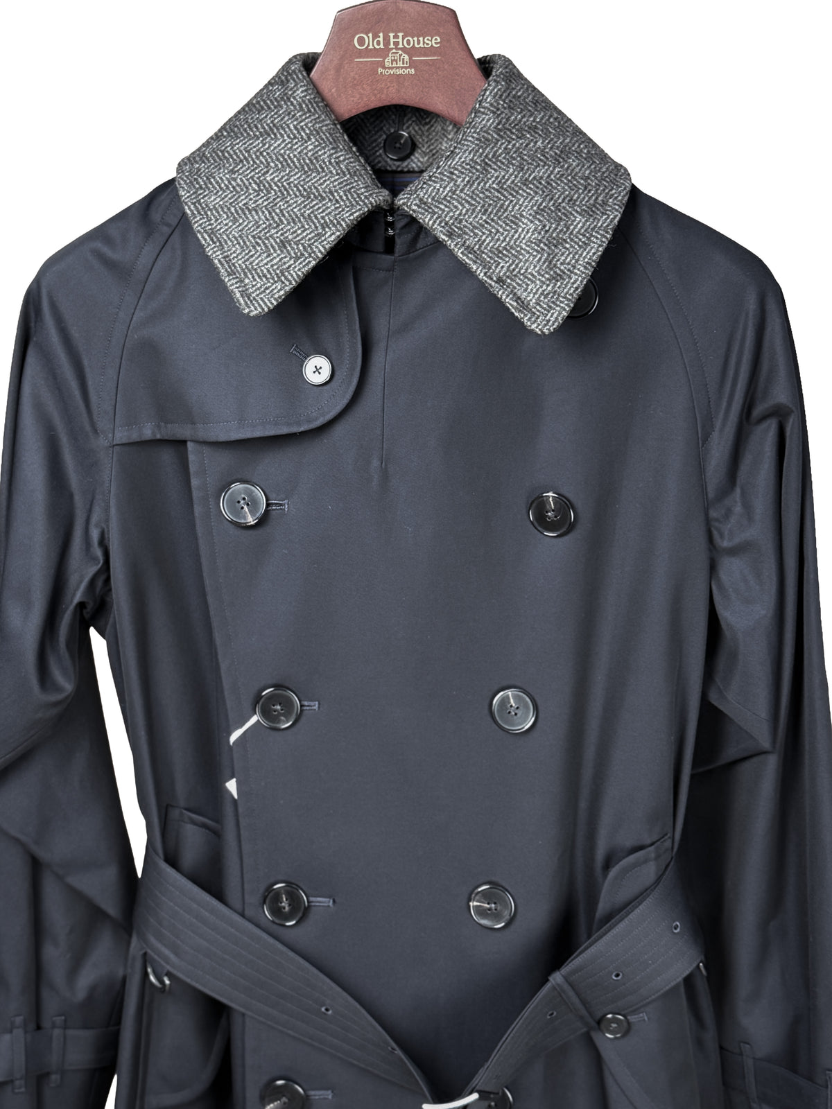 AL II Trench Coat - Navy