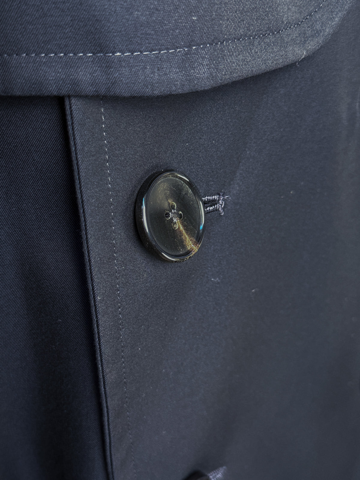 AL II Trench Coat - Navy