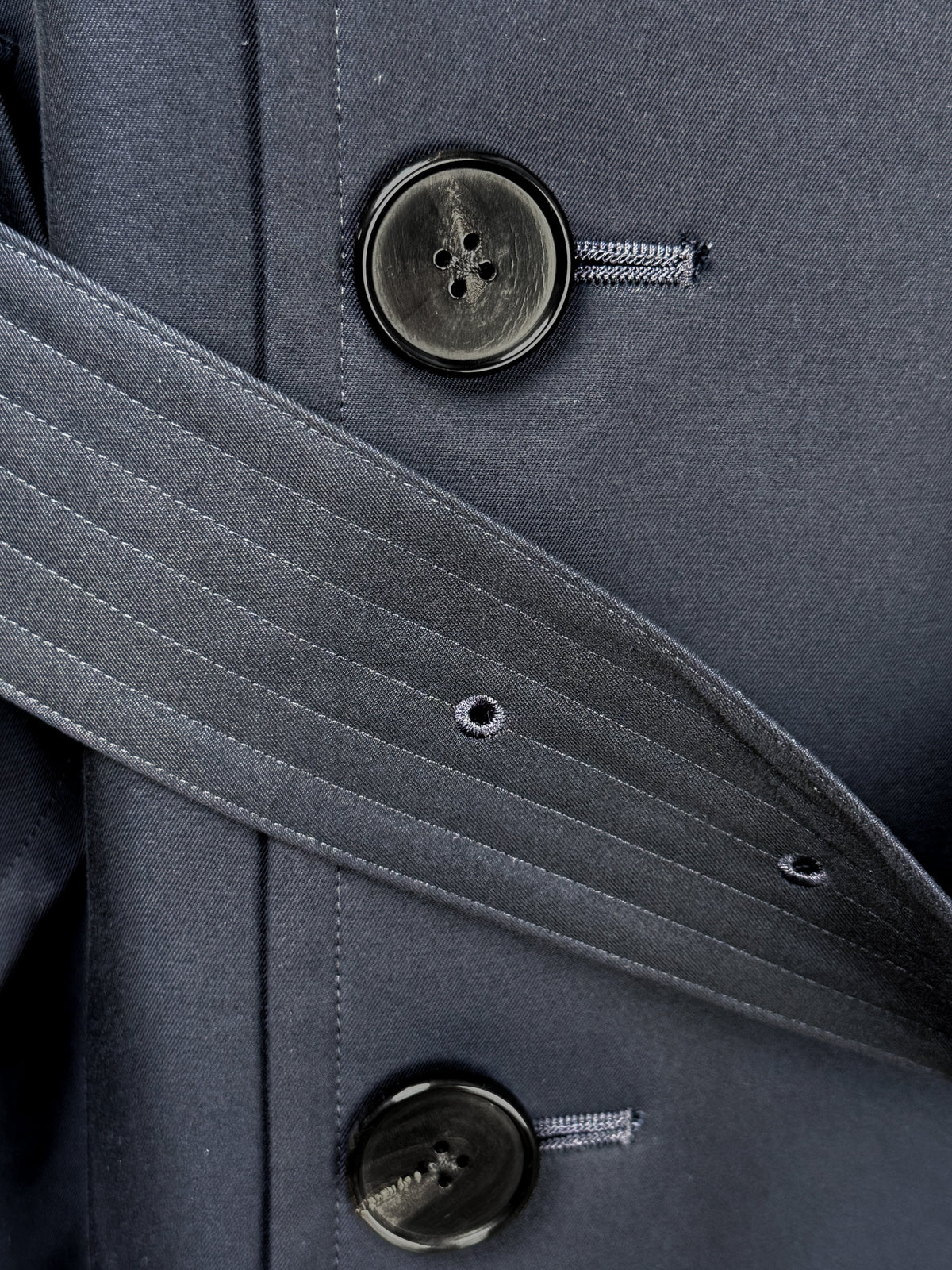 AL II Trench Coat - Navy